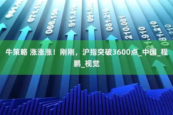 牛策略 涨涨涨！刚刚，沪指突破3600点_中国_程鹏_视觉